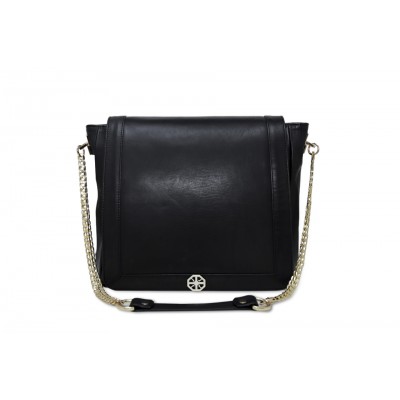 Foz Classic shoulder Bag Black